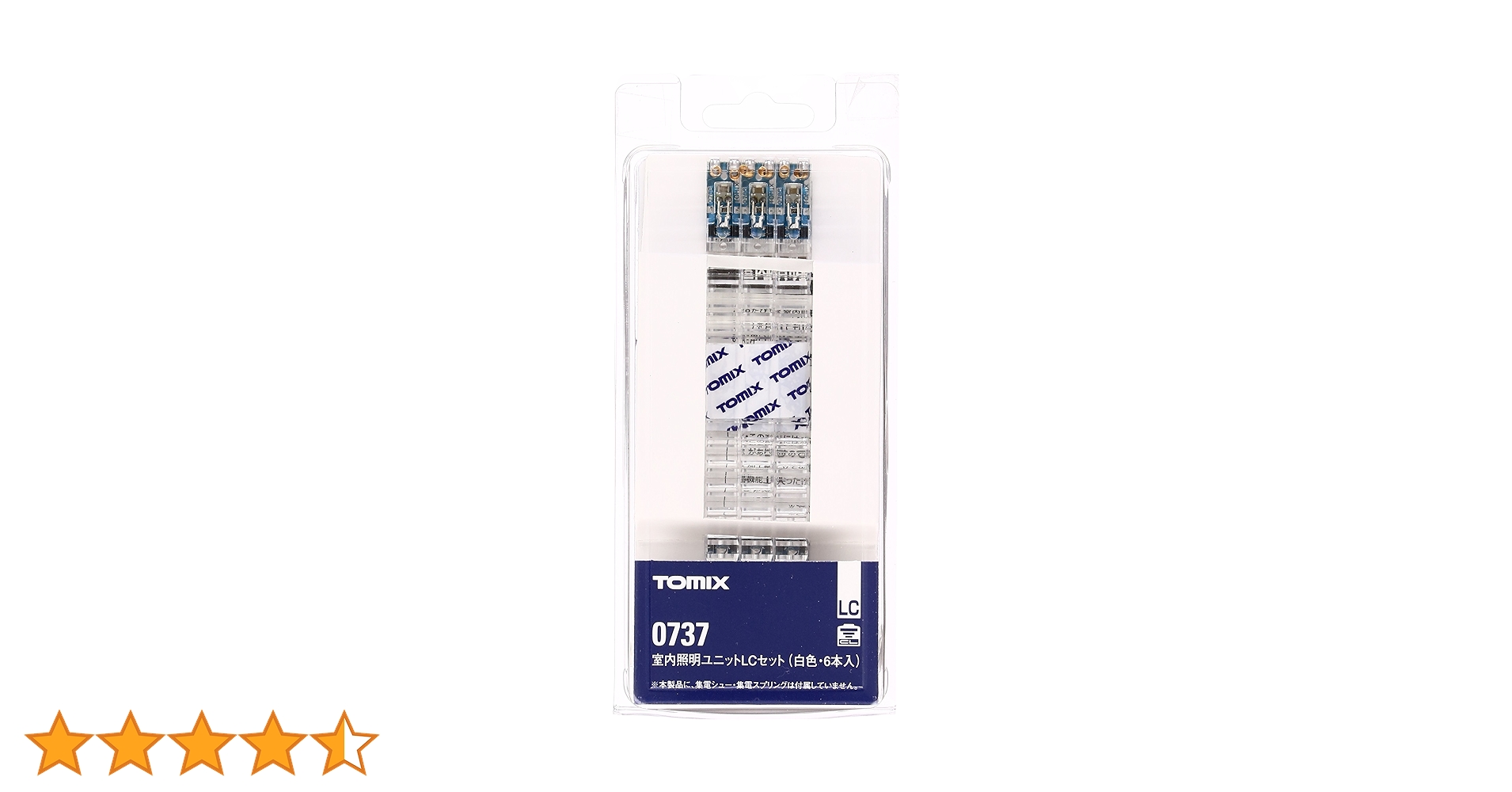 トミックス 0737 室内照明ユニットLCセット（白色LED・6本入） 3個 ③ 81aeNszibXL.jpg_BO30,255,255,